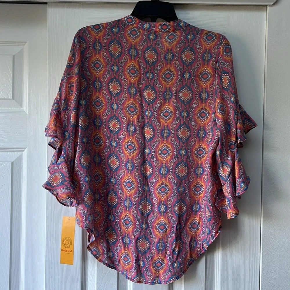 NWT Ruby Rd. Blouse - Picture 5 of 6